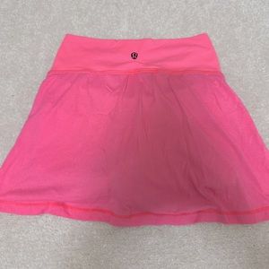 Lululemon skirt with shorts underneath